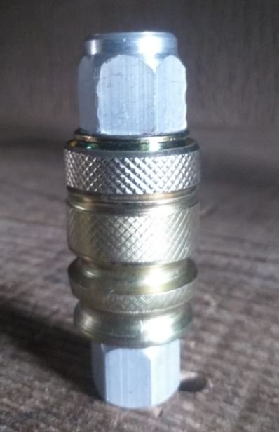 DB20281 - ENGATE RAPIDO MAO AMIGO 16 MM ( CONJ ) PARTE ALUMINIO