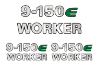 KIT0632 - EMBLEMA RESINADO VW 9-150 E WORKER CROMADO
