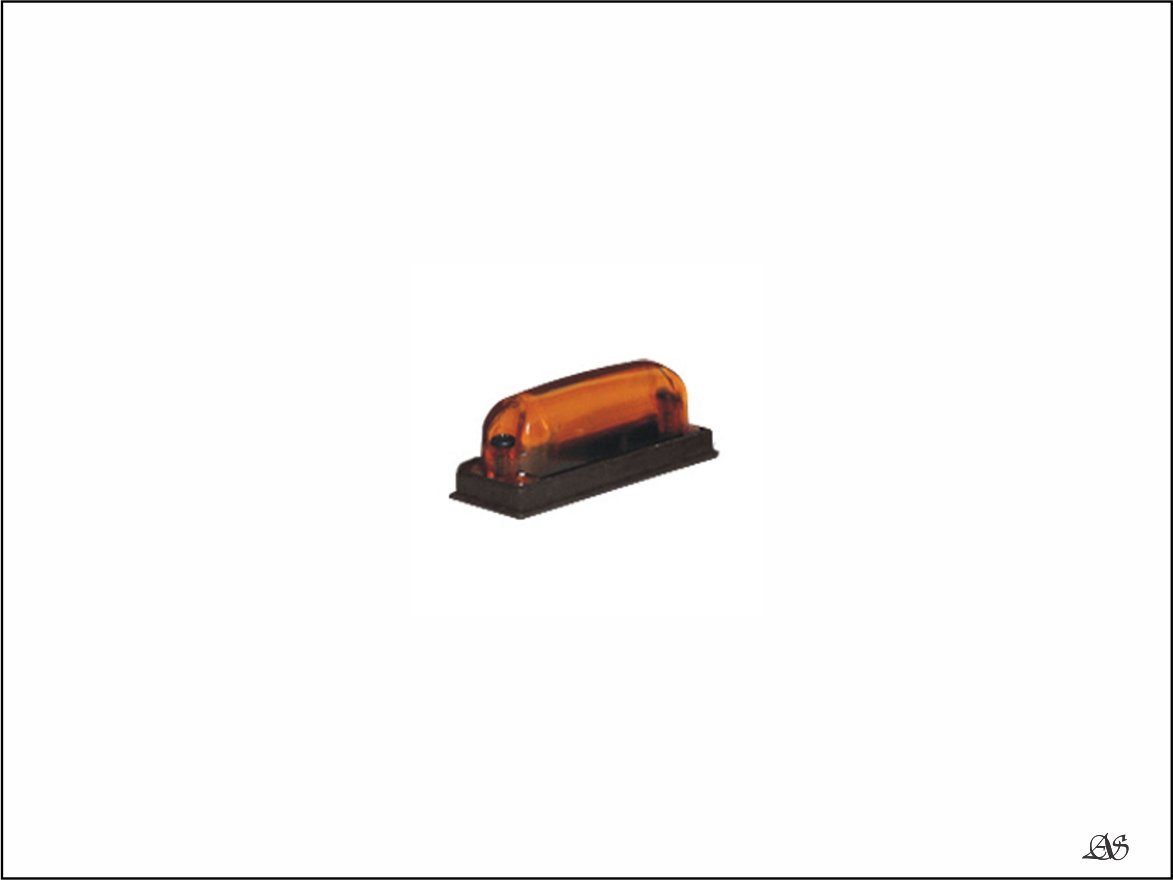 PL04522901 - LENTE TOPO FURGOES AMARELA BORDA RED