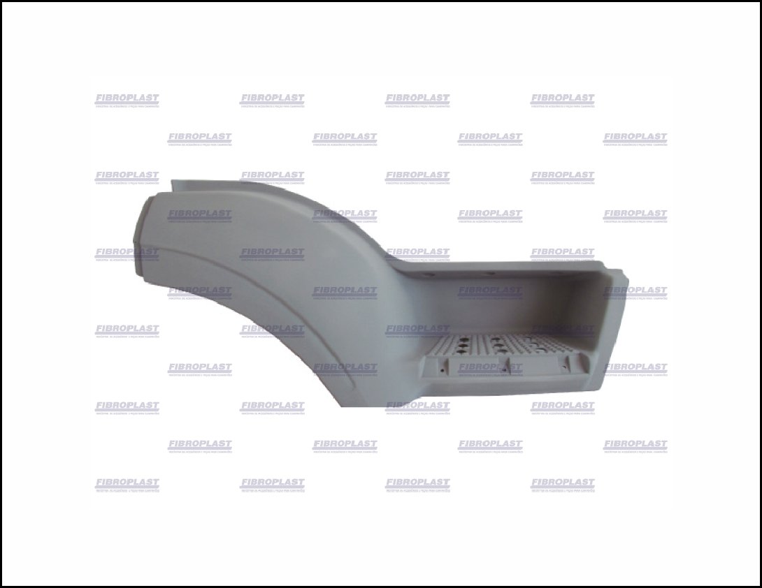 FP15601 - PARALAMA ESTRIBO IVECO STRALIS LD FIBRA LAMINADA