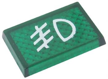 M-19 - LENTE INDICADORA PAINEL MODERNO FAROL NEBLINA