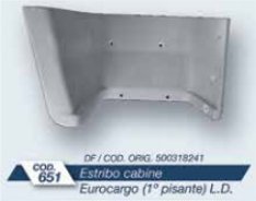 FBC651 - ESTRIBO IVECO EUROCARGO (1 PISANTE) LD