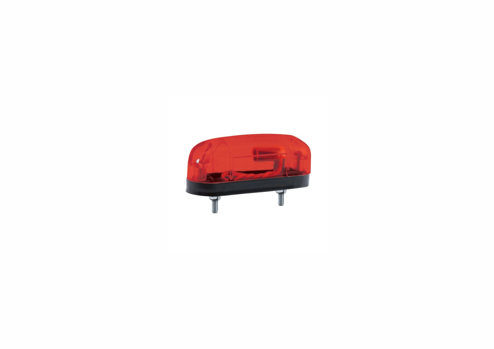 PL04800043 - LANTERNA PLACA EM LED VERM OBLONGO