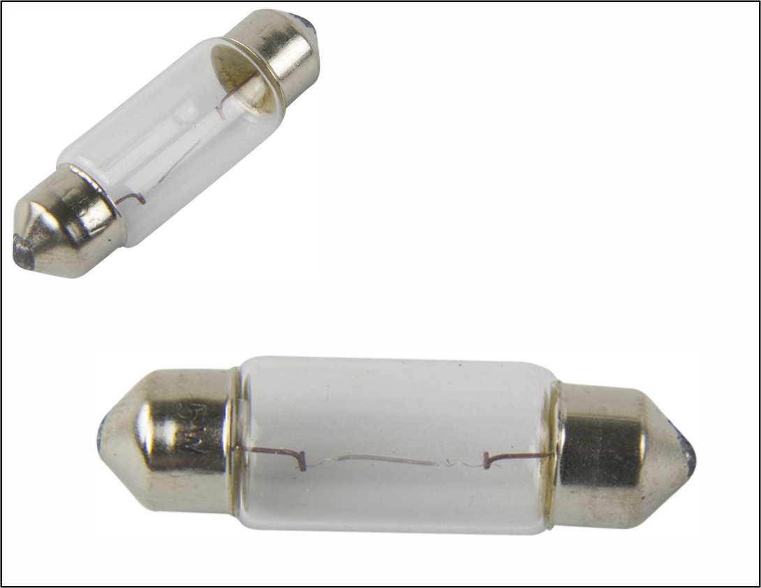 T6418 - LAMPADA TORPEDO 12V TPQ 10X36 5W S8.5