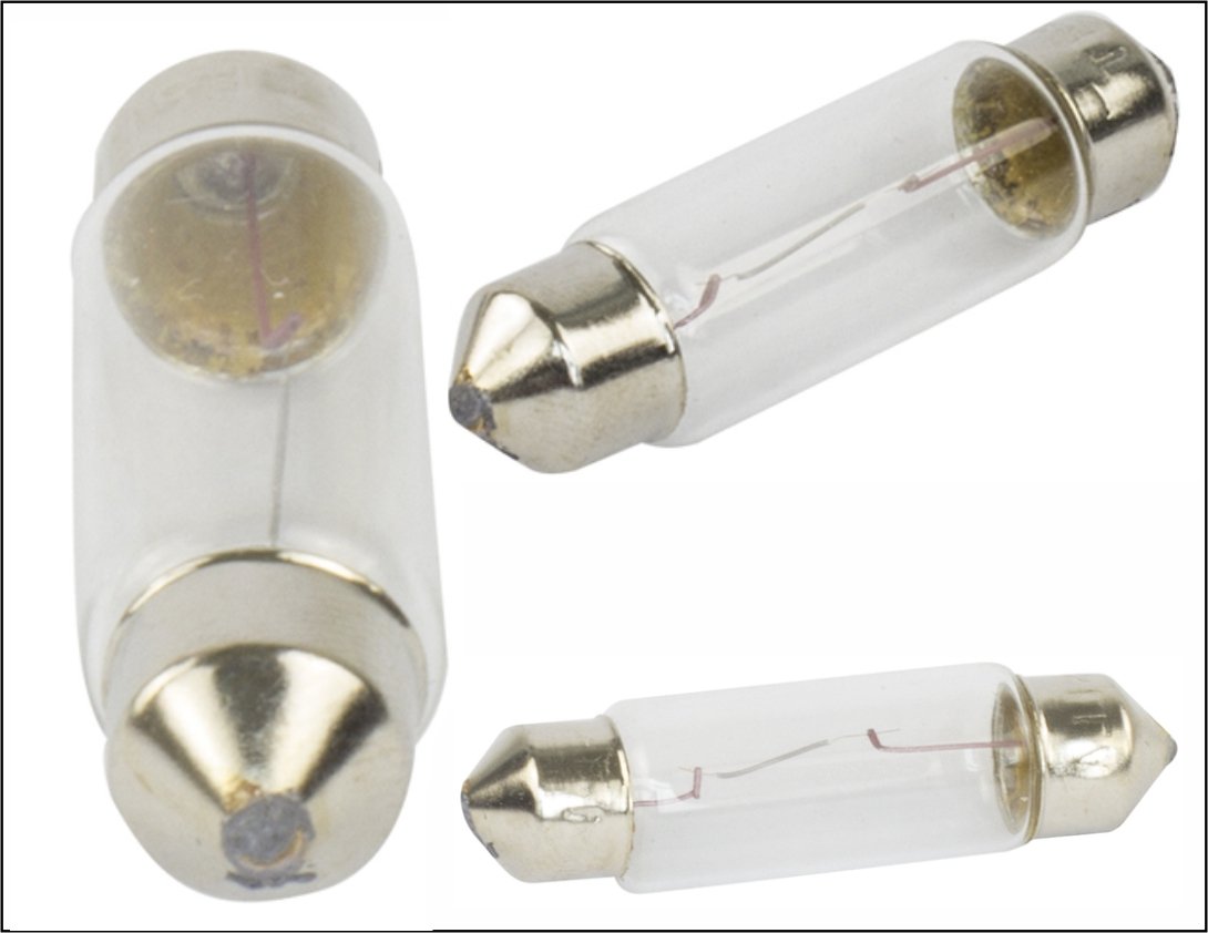 T6411 - LAMPADA TORPEDO 12V TGD 11X39 10W S8.5