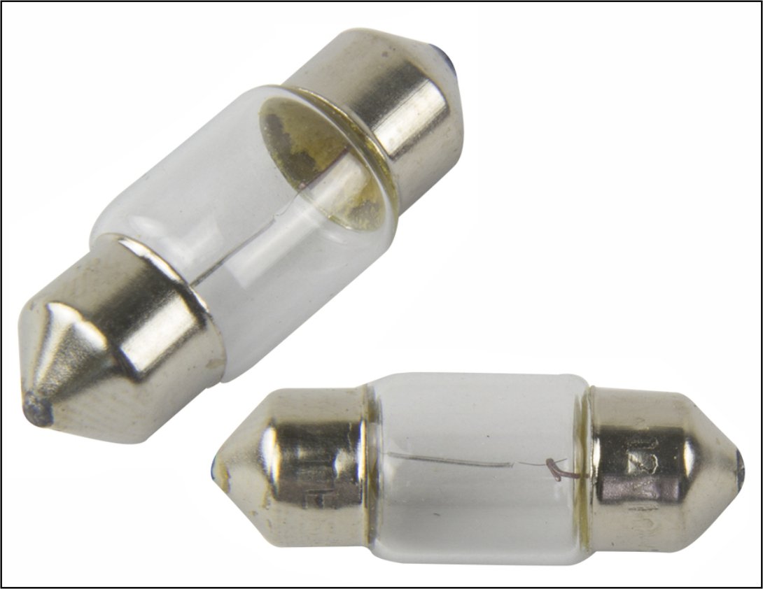T6410C - LAMPADA TORPEDO 12V TPC 10X28 10W S8.5