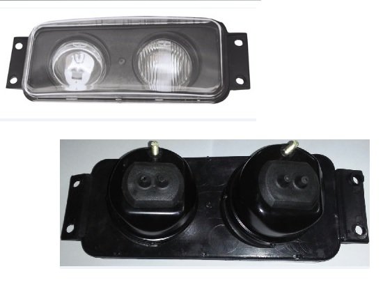 FL1060E/R - FAROL AUX SCANIA S4 DUPLO LE (LENTE POLICARBONATO)