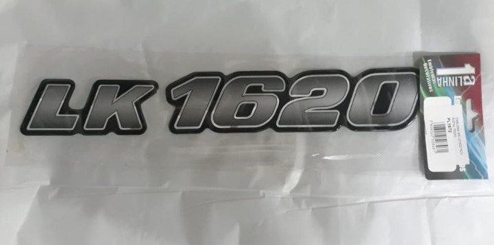 PL1672 - EMBLEMA RESINADO LK MB 1620 NOVO