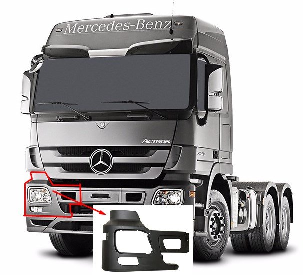 AM1757D - PARACHOQUE ACTROS RTM LD