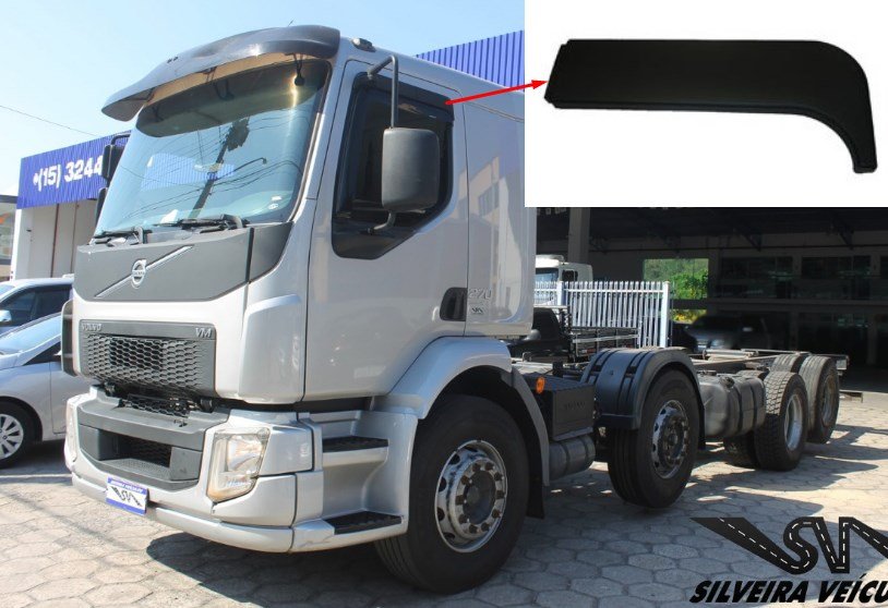 ER1227B - ACAB SAPATA SUPERIOR S/FURO RAMPA ESPELHO VOLVO VM LE