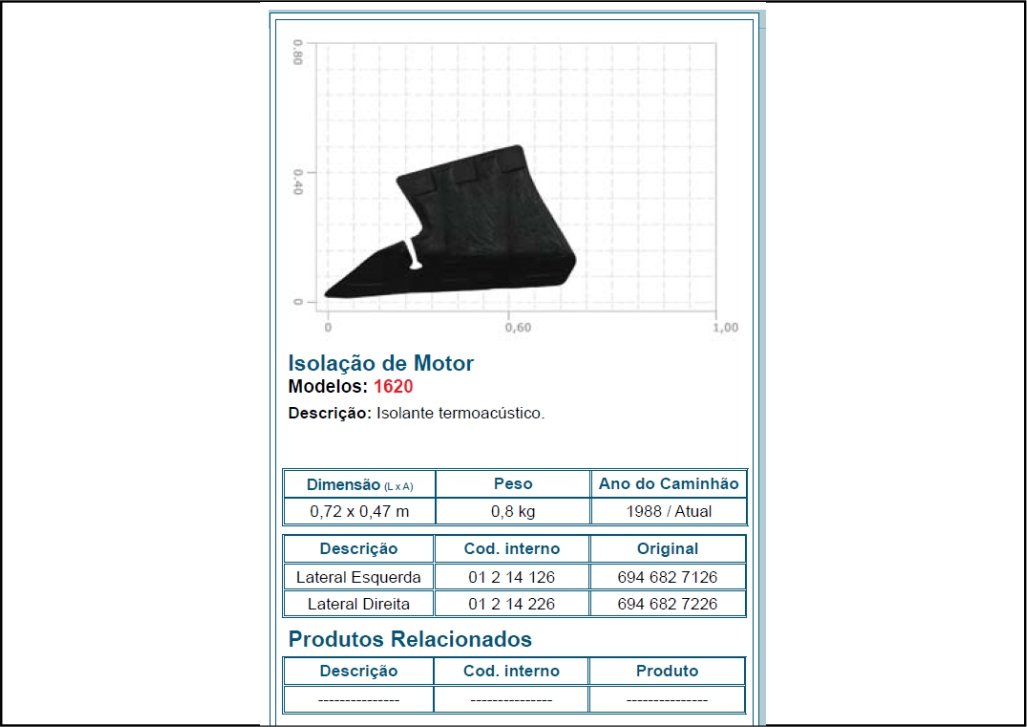 1214126 - ISOLADOR TERMICO MB 1620 LE
