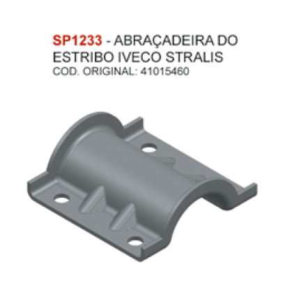 SP1233 - ABRAC SUPORTE ESTRIBO IVECO STRALIS