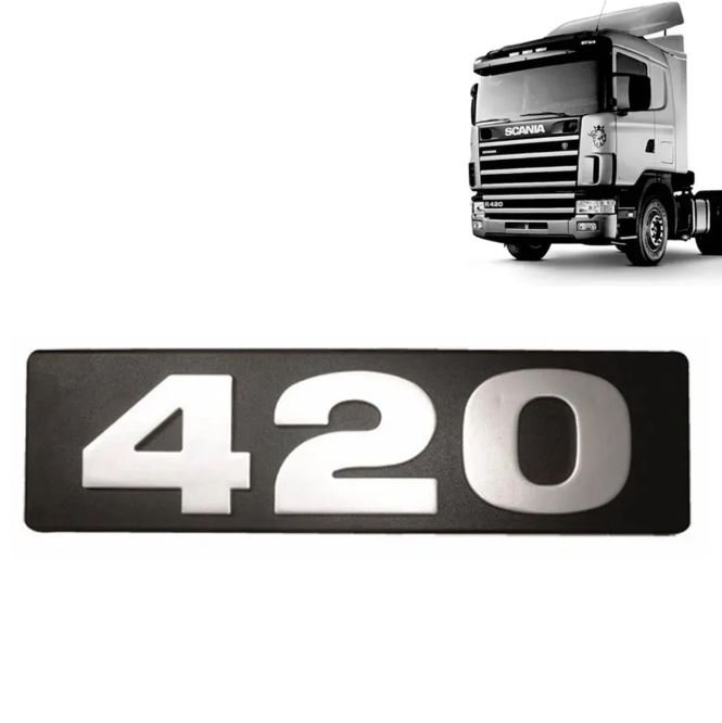 VL3092 - EMBLEMA FRONTAL SCANIA S4 420 ATE 2003