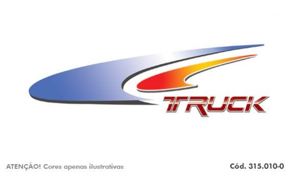 ADS1610 - FAIXA LATERAL MB 1620 2004 TRUCK ( AZUL)