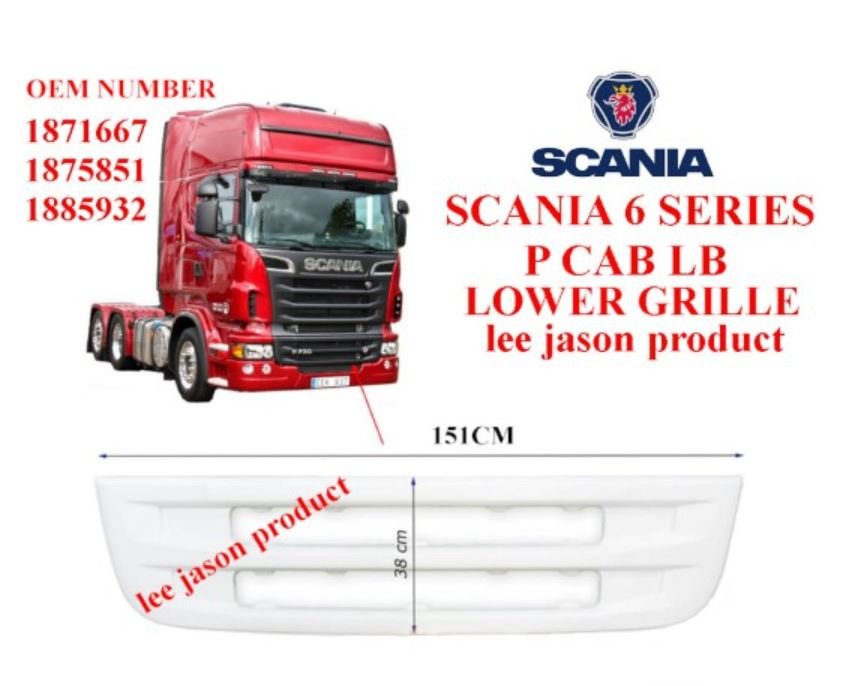 CP10411 - GRADE SCANIA S6 INFERIOR SEM TELA SMC 38 CM 106