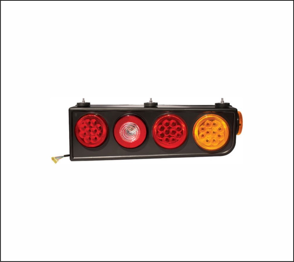 PL20706169 - LANTERNA TRAS CARRETA RANDON 2070 LED LD