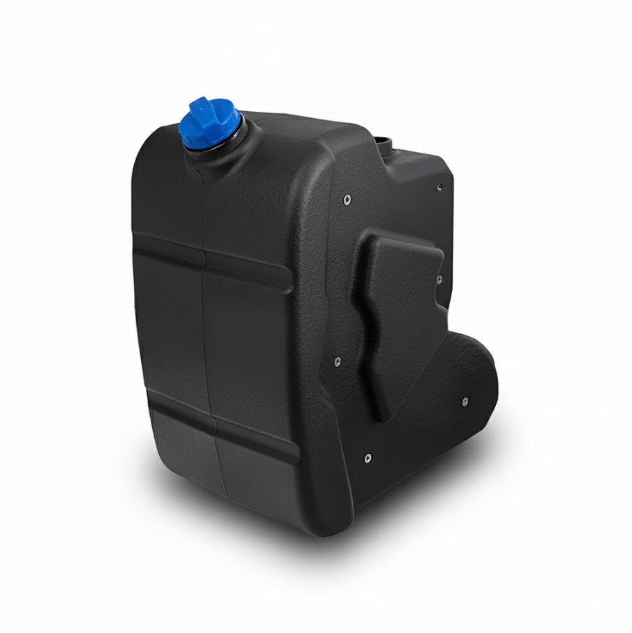 R837 - TANQUE ARLA PLASTICO PRETO VOLVO FH 14 90 LT