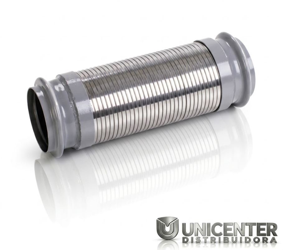 TB1192 - TUBO INTERM FLEXIVEL 4" 330 MM INOX C/ BOCA