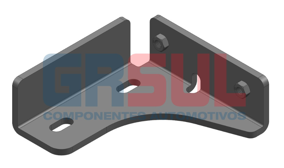 SP3019D - SUPORTE FIXAR DEGRAU PARACHOQUE ACTROS APOS 2020 LD