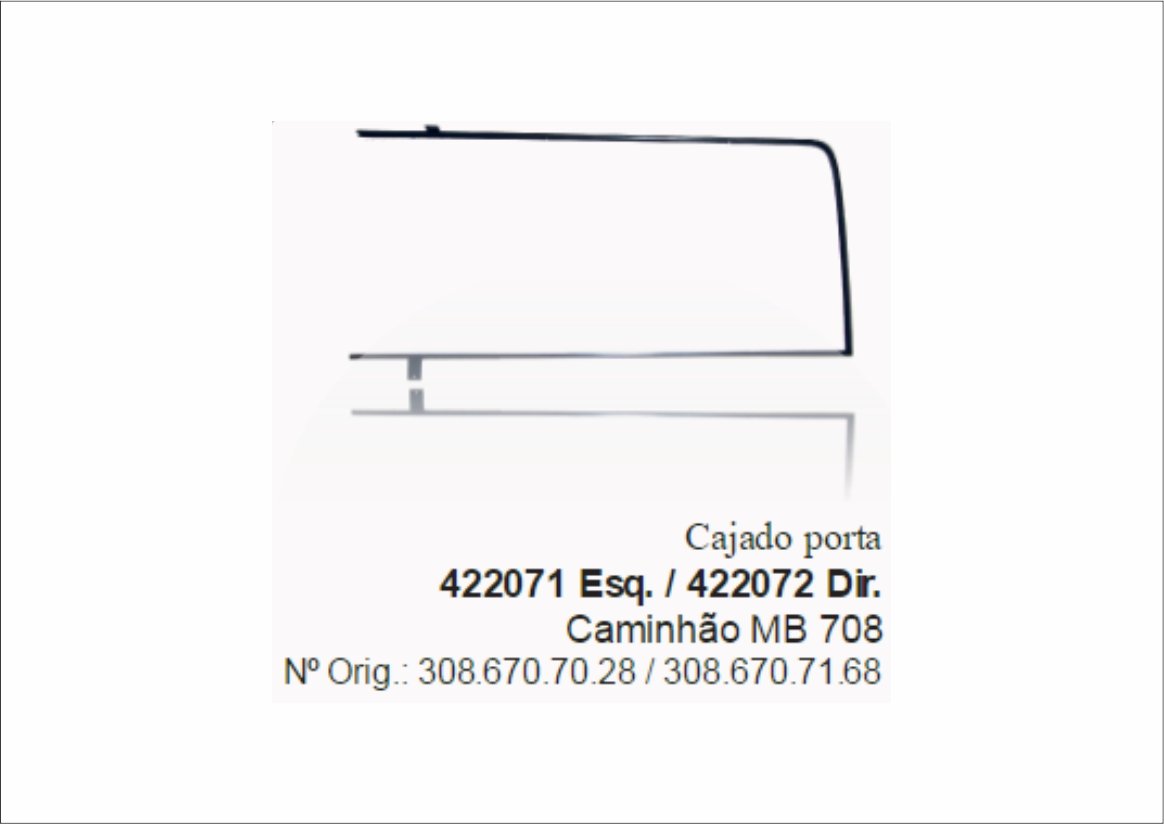 GL422072 - CAJADO MB 708 83 LE