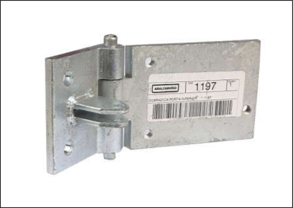 00237R9262 - DOBRADICA PORTA MB 1618/MB 1620 INFERIOR D/E