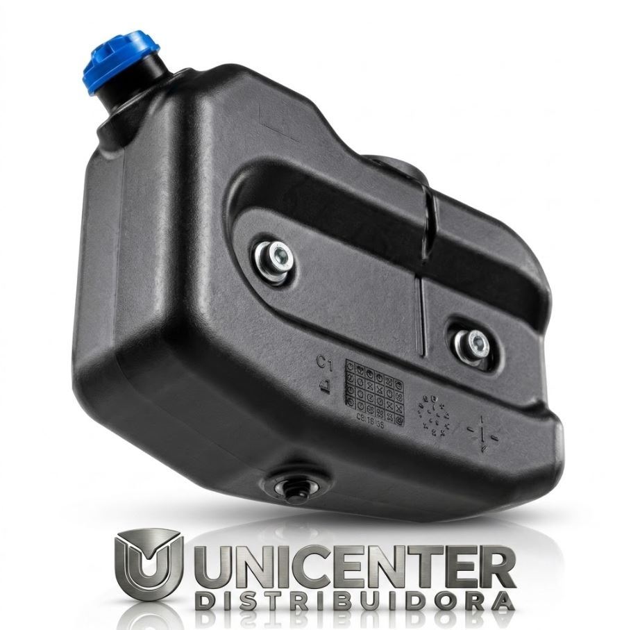 M296 - TANQUE ARLA PLASTICO PRETO 35L MB ACTROS ATEGO ATRON AXOR