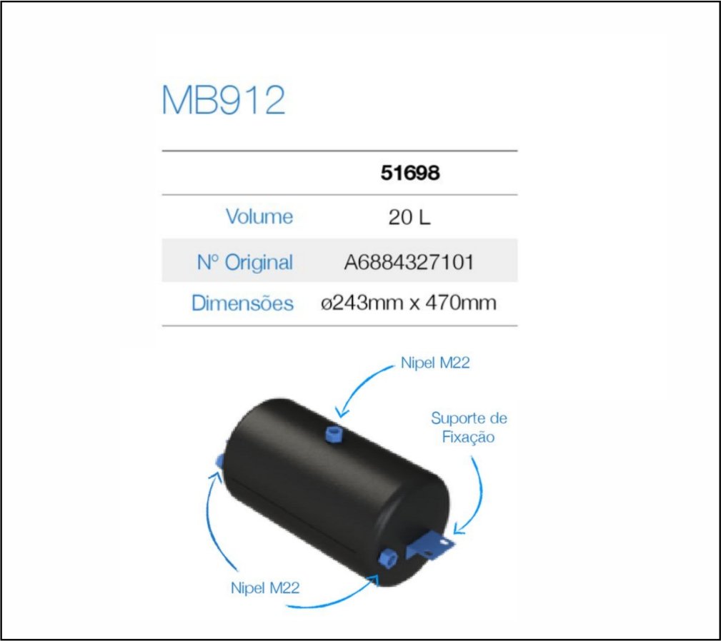 A6884327101 - BALAO AR 20 LTS