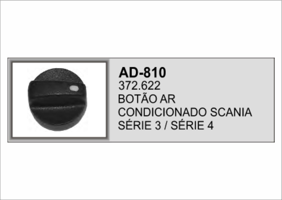 AD-810 - BOTAO AR CONDICIONADO SCANIA 112 113/S4