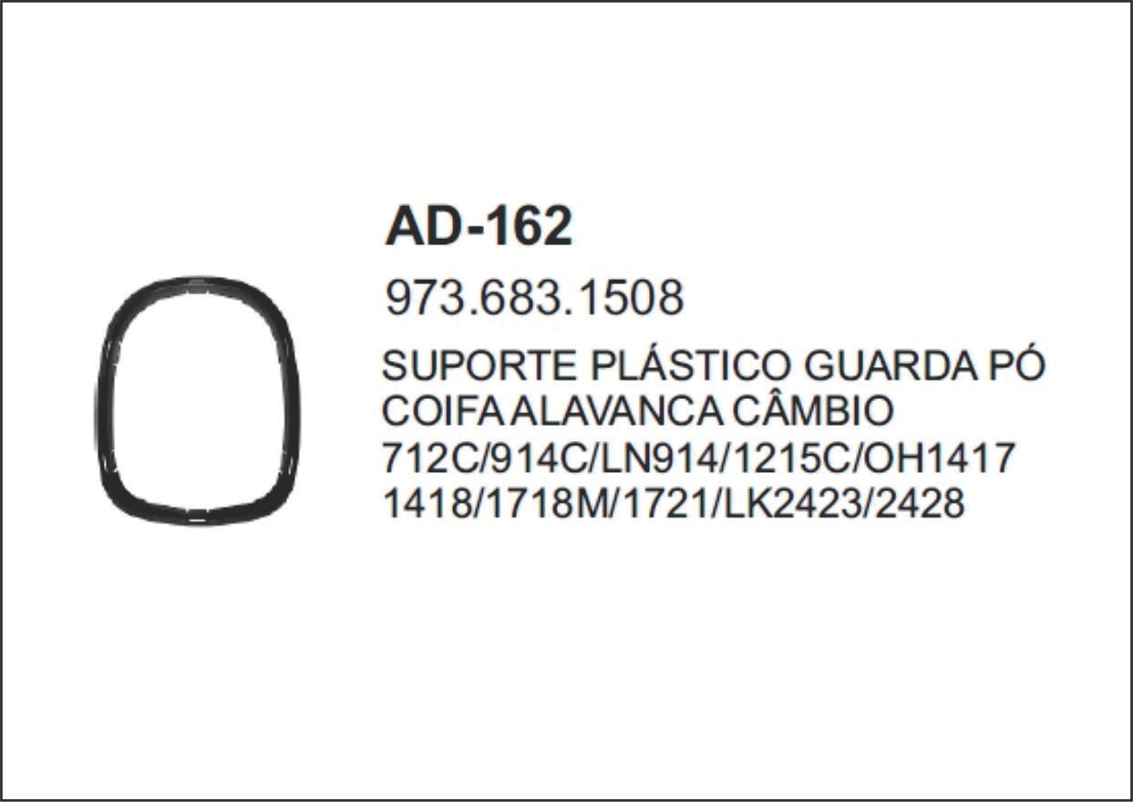AD162 - ANEL FIXAR BORRACHA CAMBIO 712C