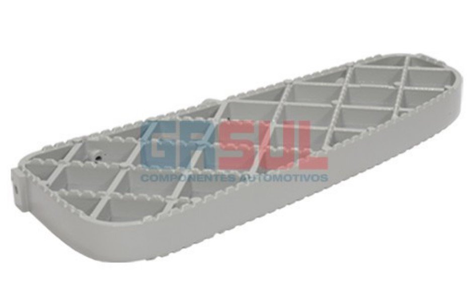 AL1007 - ESTRIBO ALUMINIO SCANIA S4 1º DEGRAU LD /LE