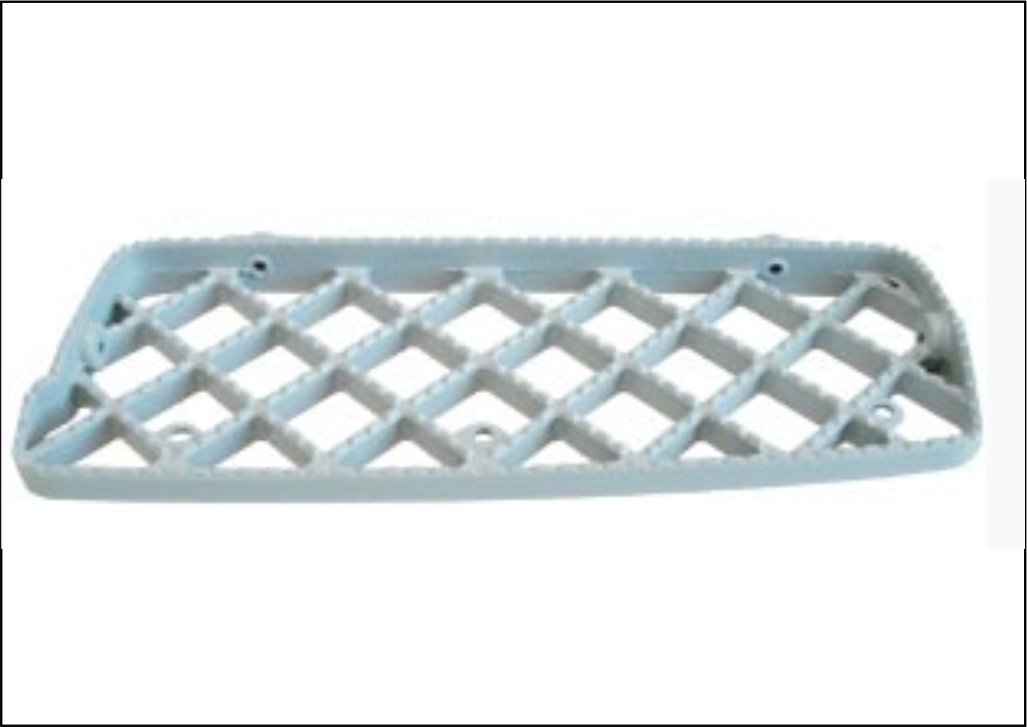 AL210 - ESTRIBO ALUMINIO SCANIA S5 2º DEGRAU LD MEIO