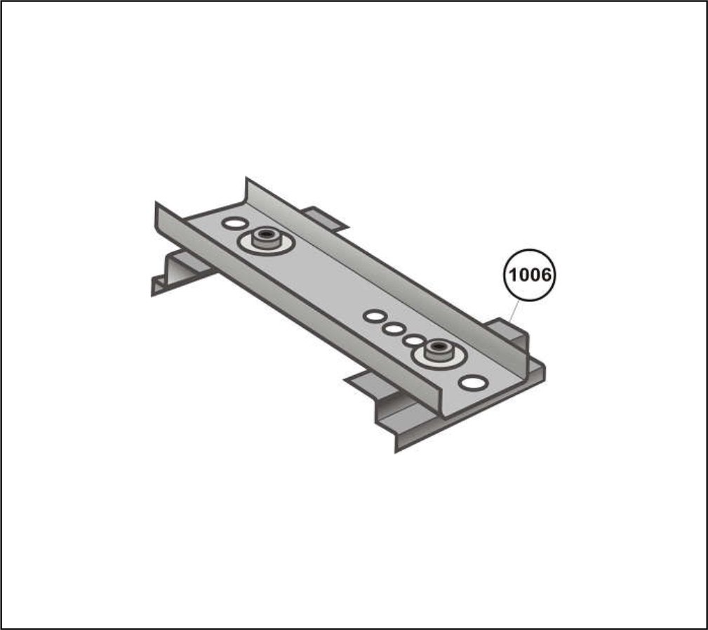 AM1006 - CHAPA FIXAR BATERIA MB 1620