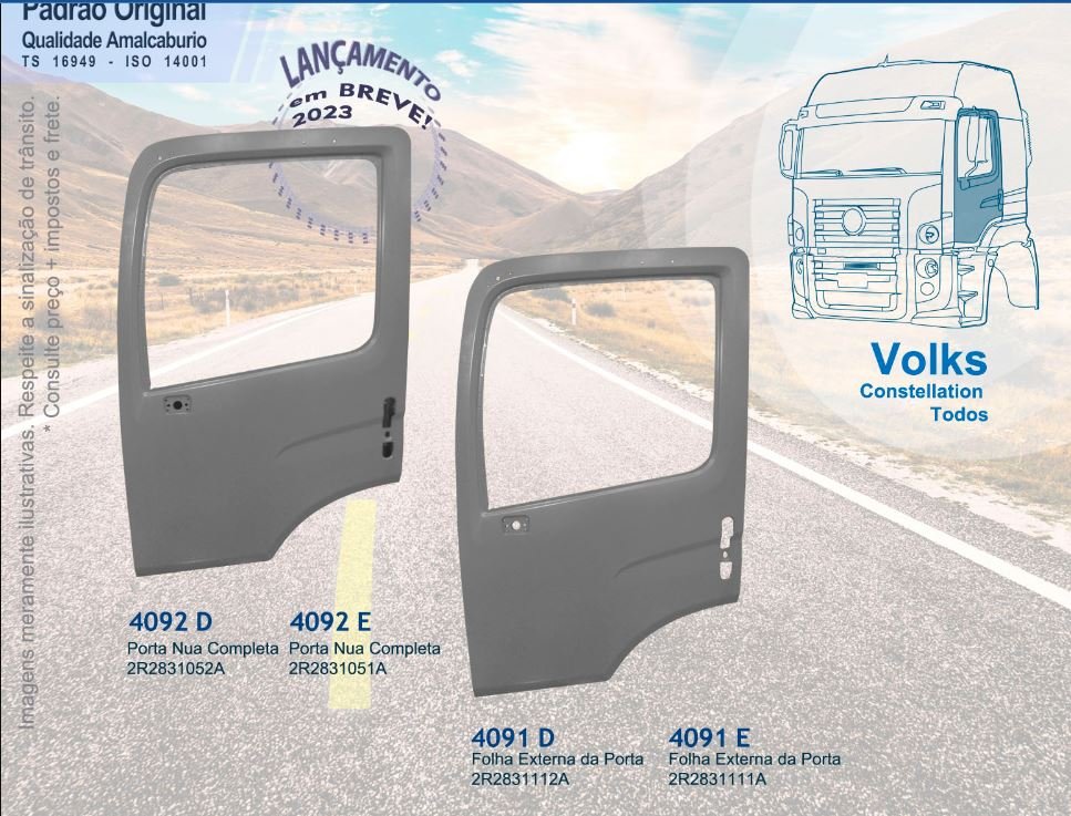 AM4092D - PORTA VW CONSTELLATION LD