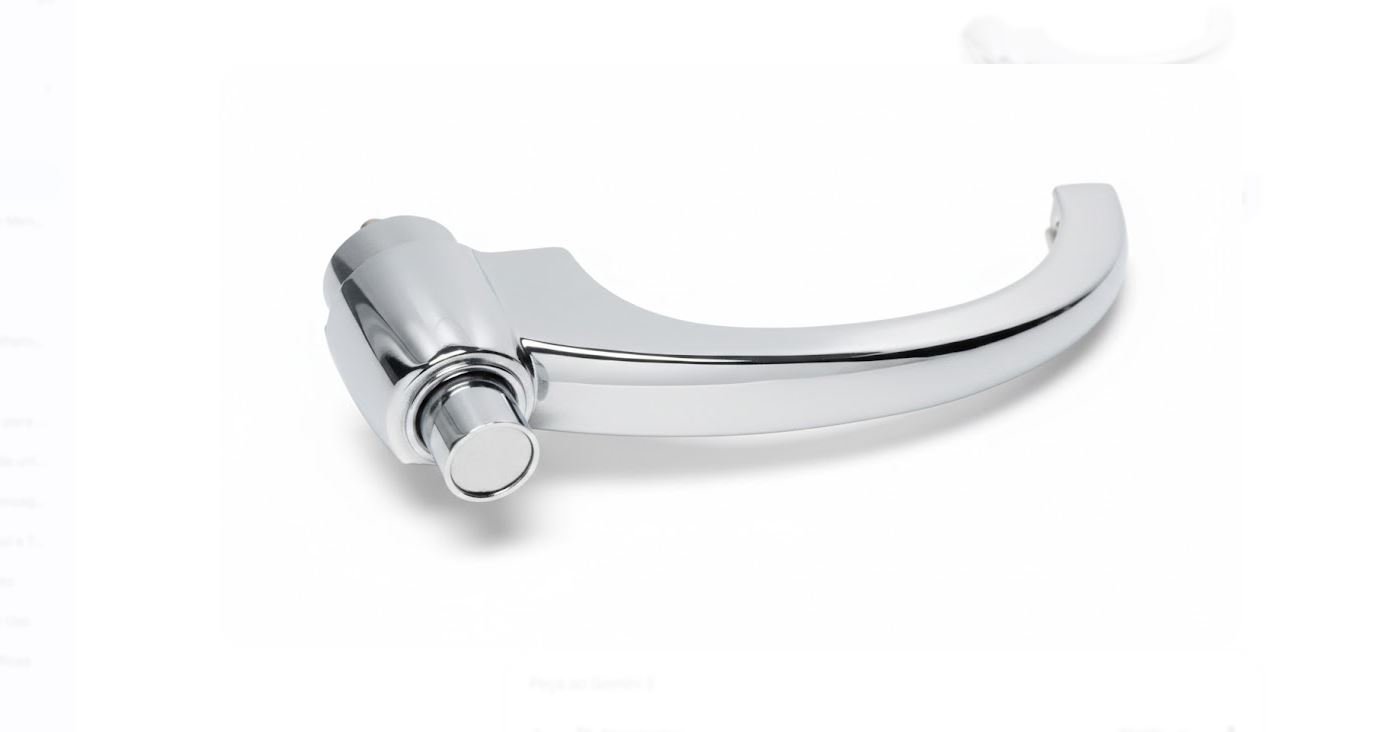 AT4048 - MACANETA PORTA EXTERNA D10 D60 CROM S/CHAVE