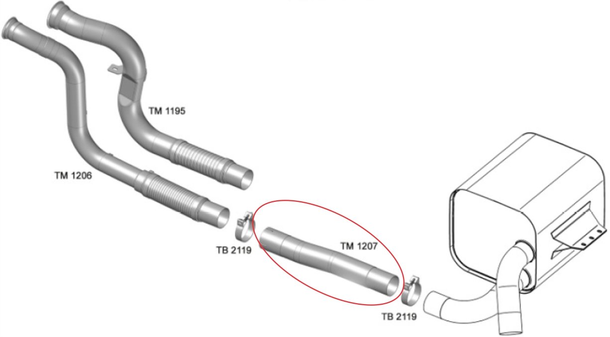TM1207 - TUBO INTERM MB ATRON