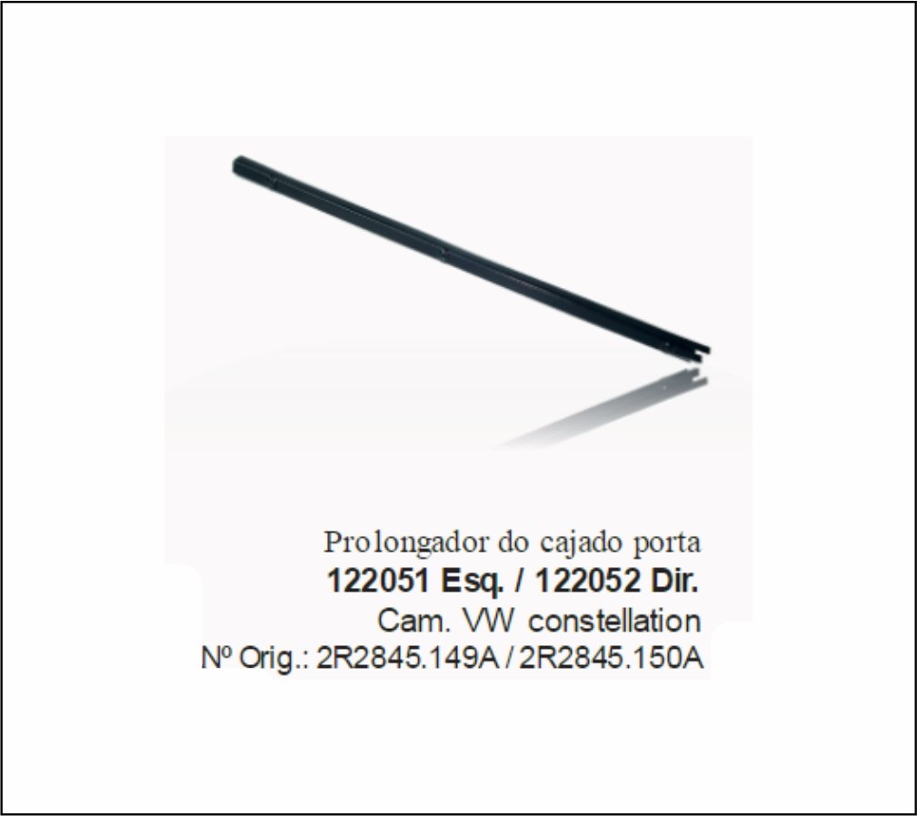 GL122051 - PROLONGADOR CAJADO VW CONSTELLATION LE