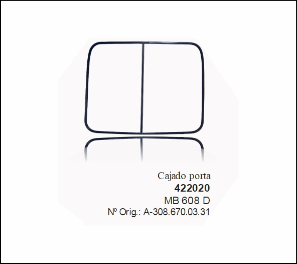 OT-090 - CAJADO 608 D/E JANELAO COM VARAO SEPARADOR