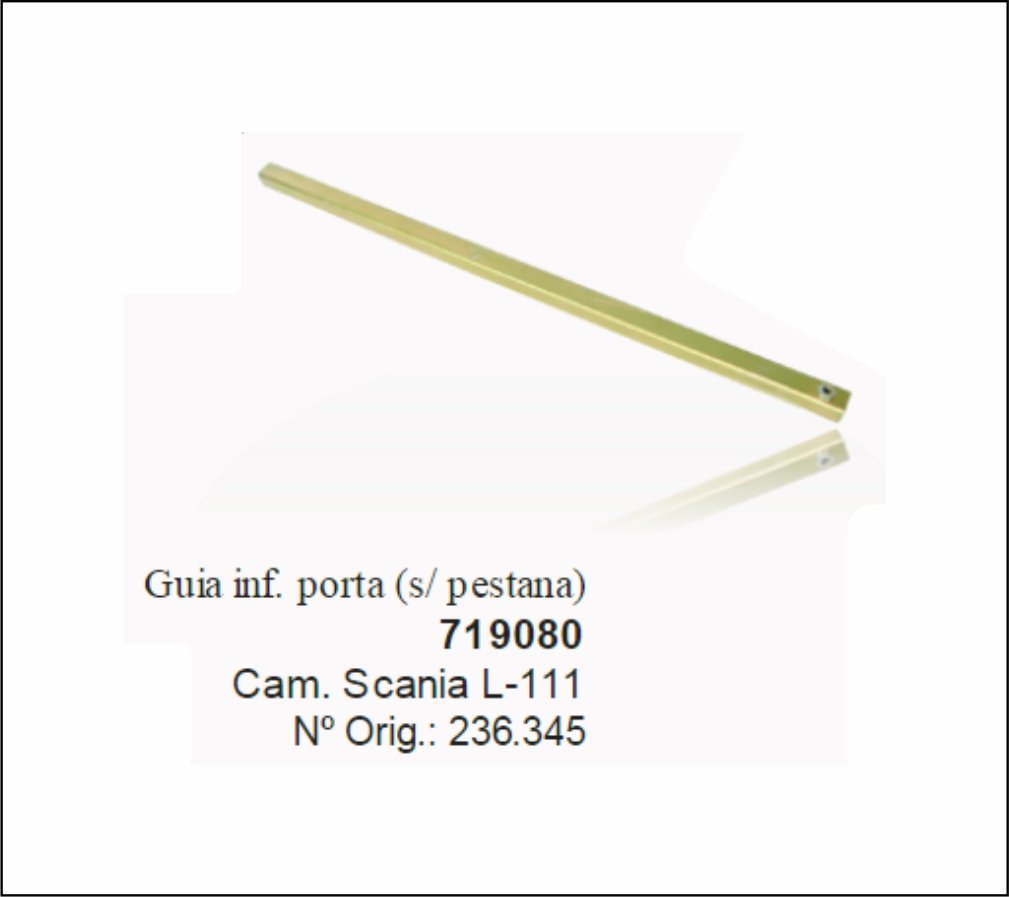 GL719080 - CAJADO SCANIA 110/111 INFERIOR (GUIA)