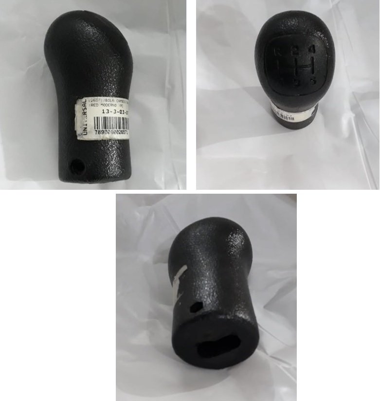 PPU3051 - MANOPLA CAMBIO VW/CARGO S/RED 05 MARCHAS MODERNO