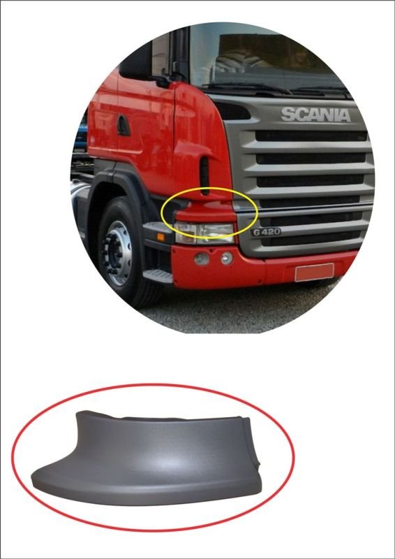 PP1058 - ACAB BOJO FAROL PRINC SCANIA S5 S6 HIGHLINE LD CAB ALTA