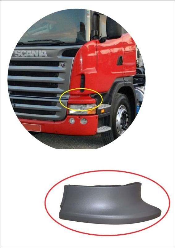 PP1059 - ACAB BOJO FAROL PRINC SCANIA S5 S6 HIGHLINE LE CAB ALTA