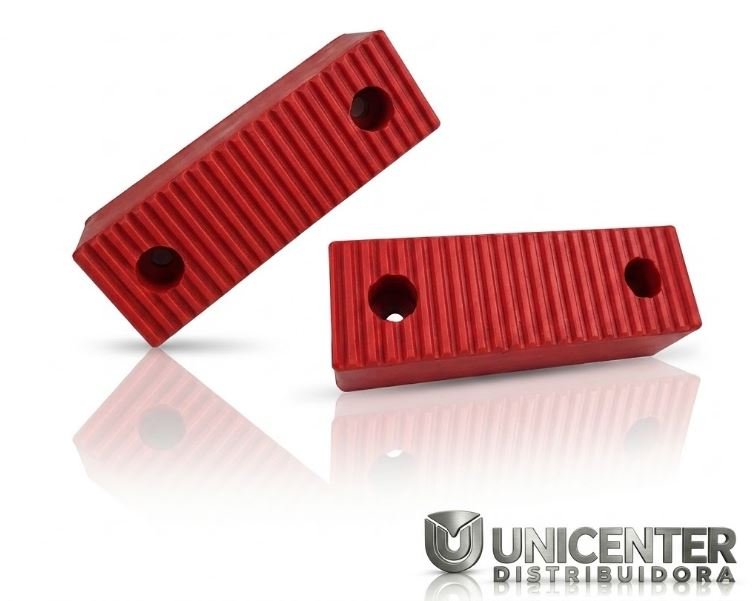 CAS212 - BATENTE RETANGULO FRISADO CARRETA FACCHINI VERMELHO
