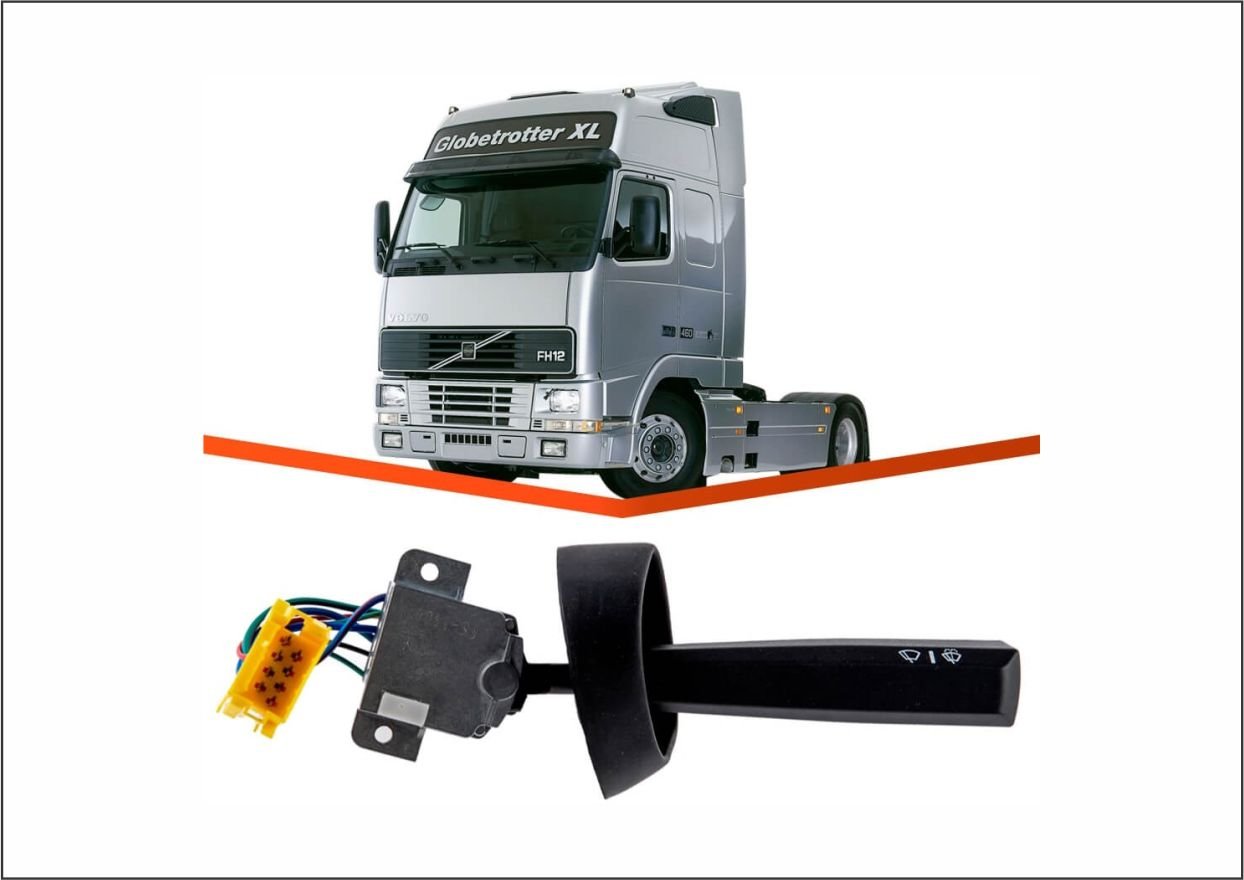 IM12012 - CHAVE LIMPADOR VOLVO FH/FM/NH AMARELO