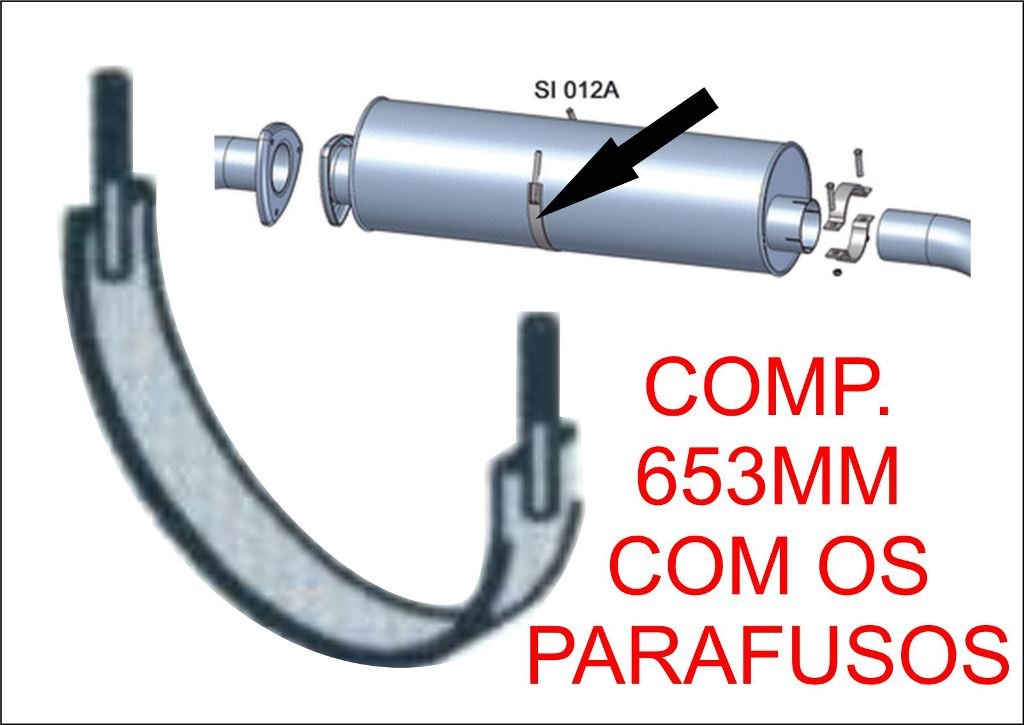 1585789 - ABRAC SILENCIOSO VOLVO XH NL EDC PINTADA