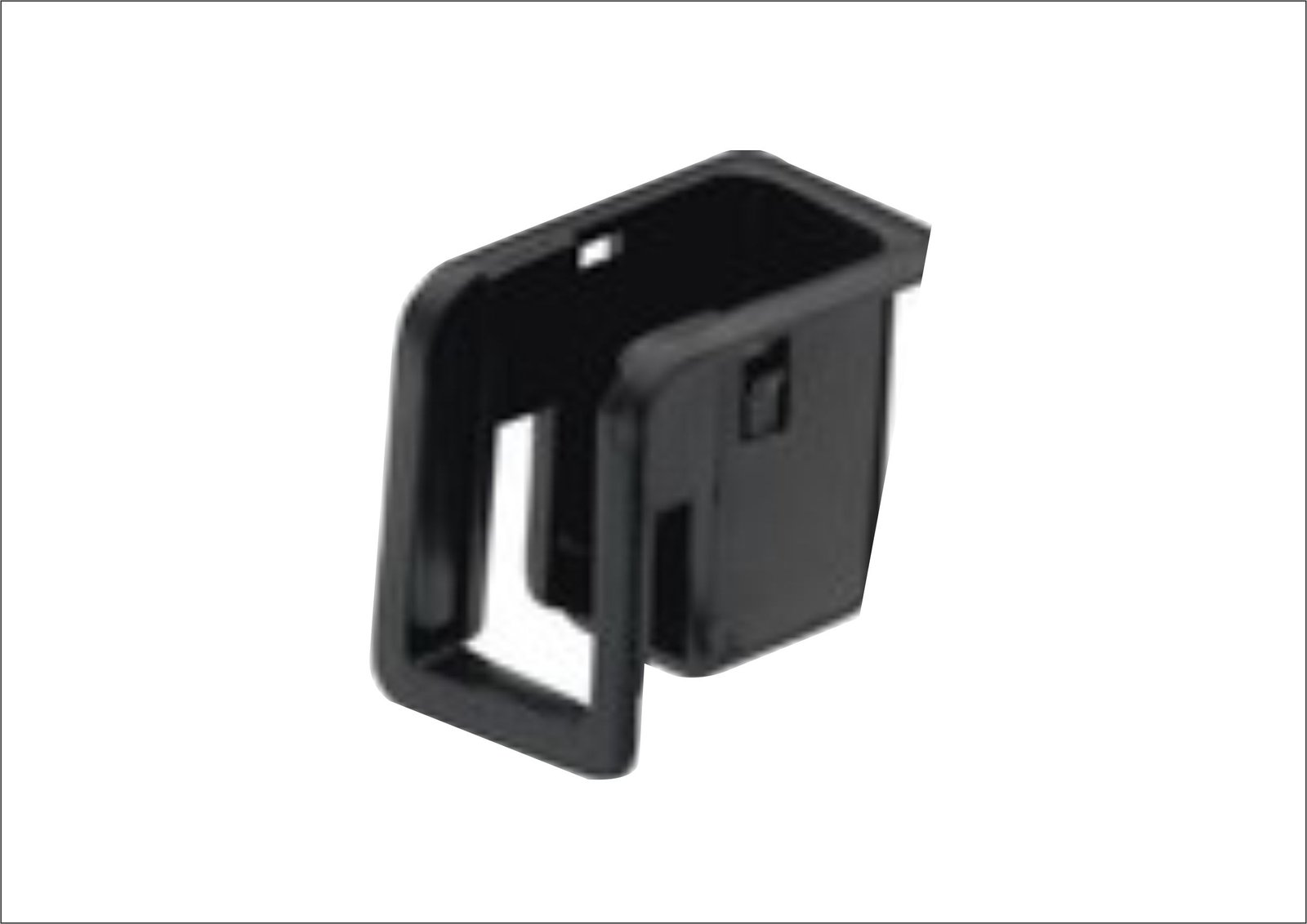 VL1455CZ - CONCHA BOTAO TRAVAR PORTA MB 1618 CINZA LE