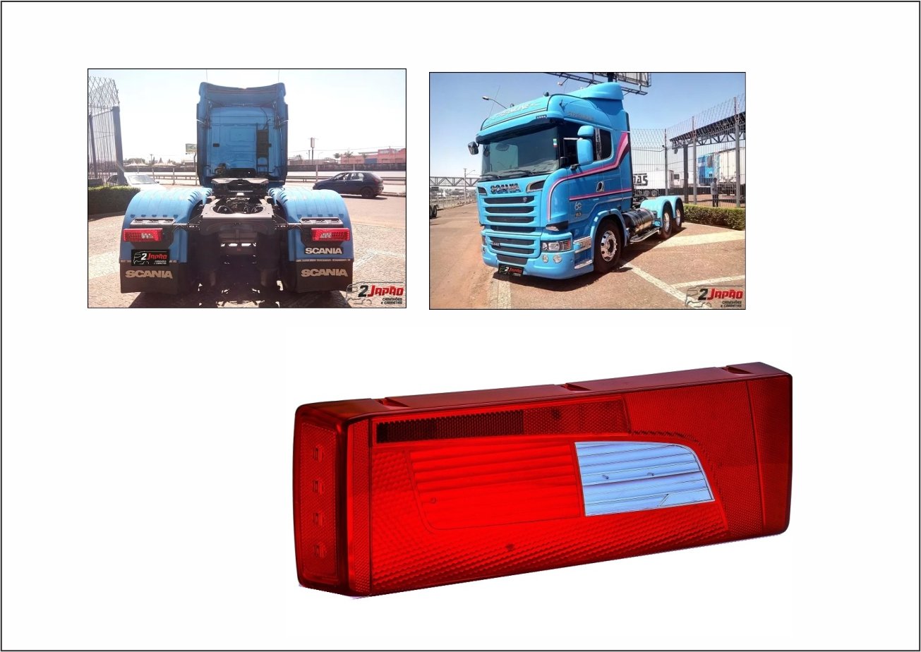 CP20202 - LENTE LANTERNA TRAS SCANIA S6 LE