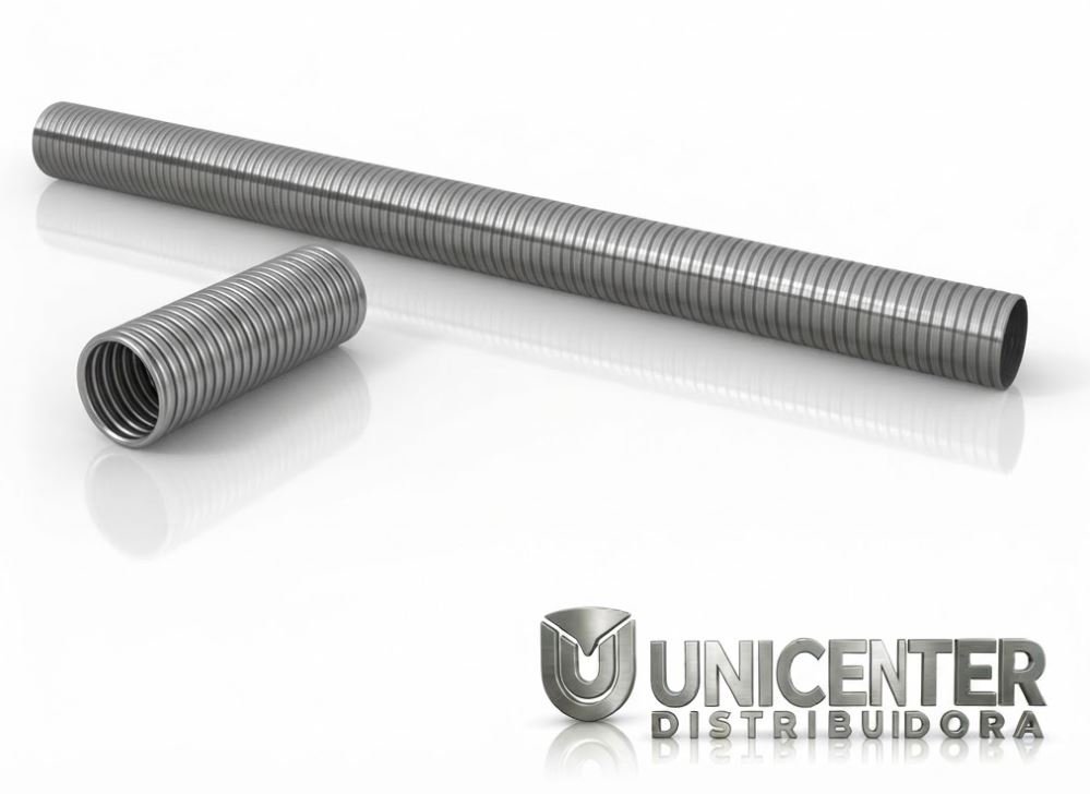 CJTDG0000316 - TUBO INTERM FLEXIVEL 3,5" 270 MM GALV LISA
