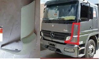 AM1701E - DEFLETOR COLUNA MB ATEGO EXT + GUELRA ATE 2012 LE