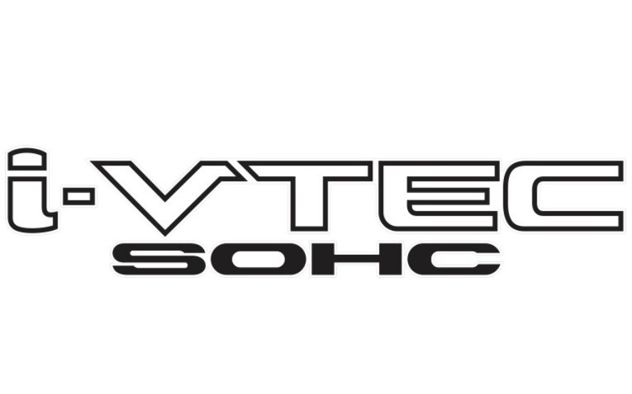 PL0698 - EMBLEMA I-VTEC SOHC PRETO 300MM X 55MM