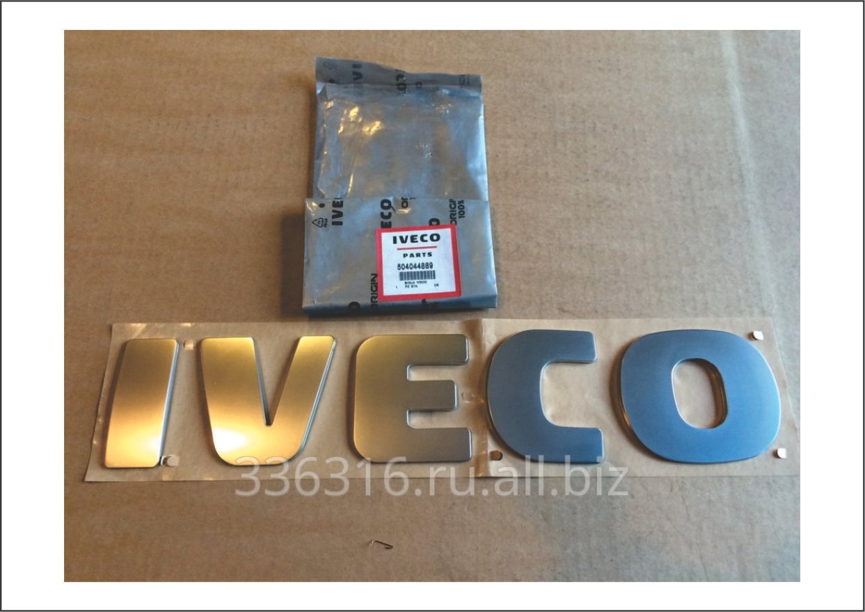 504044889 - EMBLEMA "IVECO" DO STRALIS HD / HI WAY